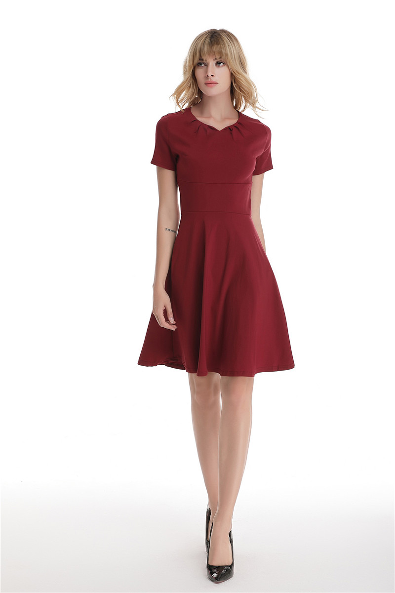 GW2127 Special Dress Maroon