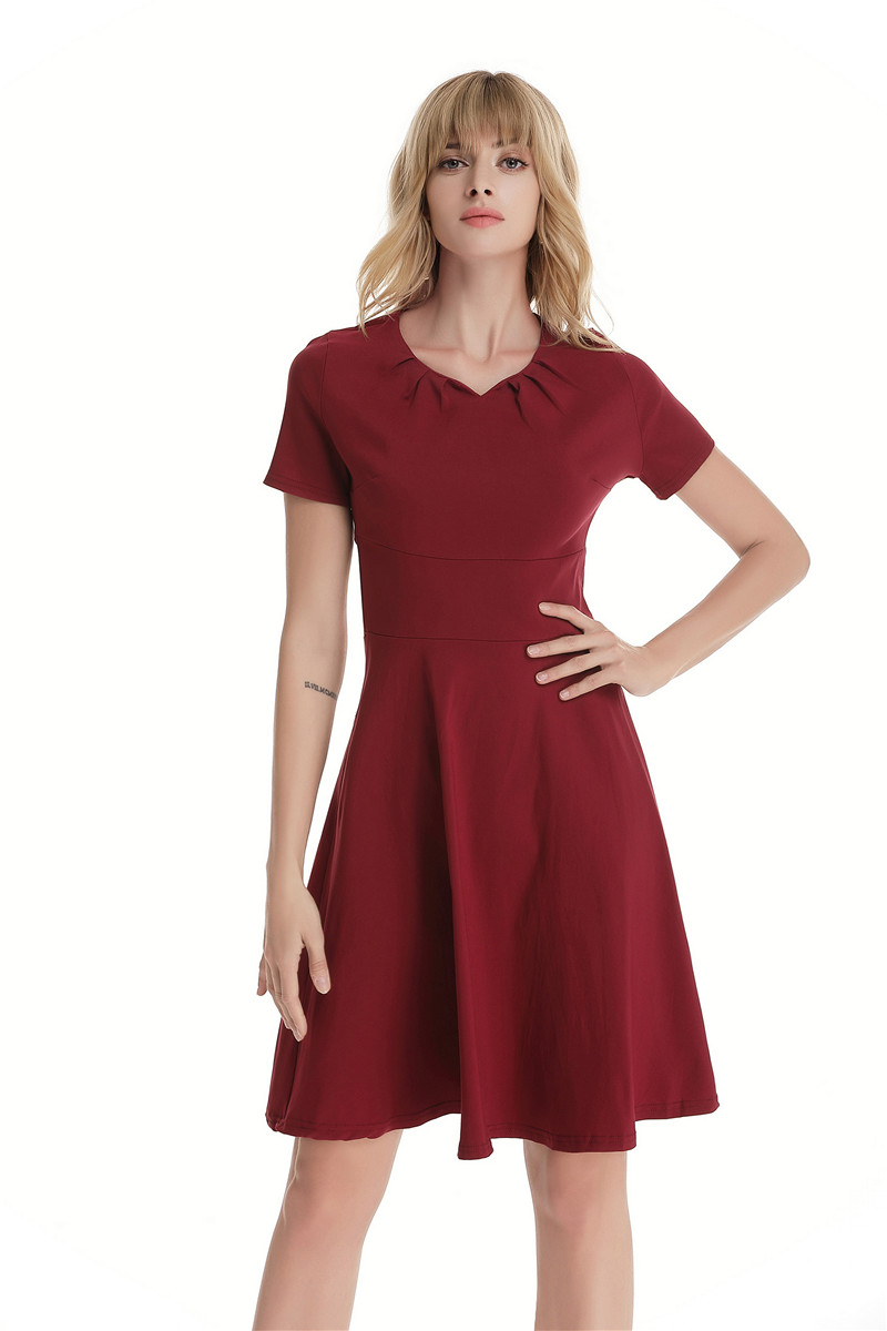 GW2127 Special Dress Maroon