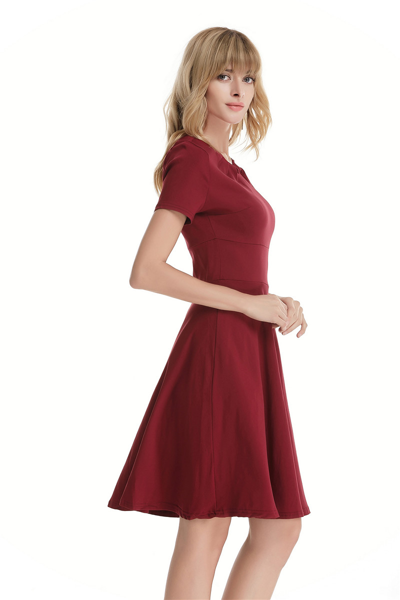 GW2127 Special Dress Maroon