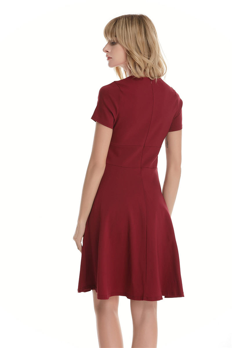 GW2127 Special Dress Maroon