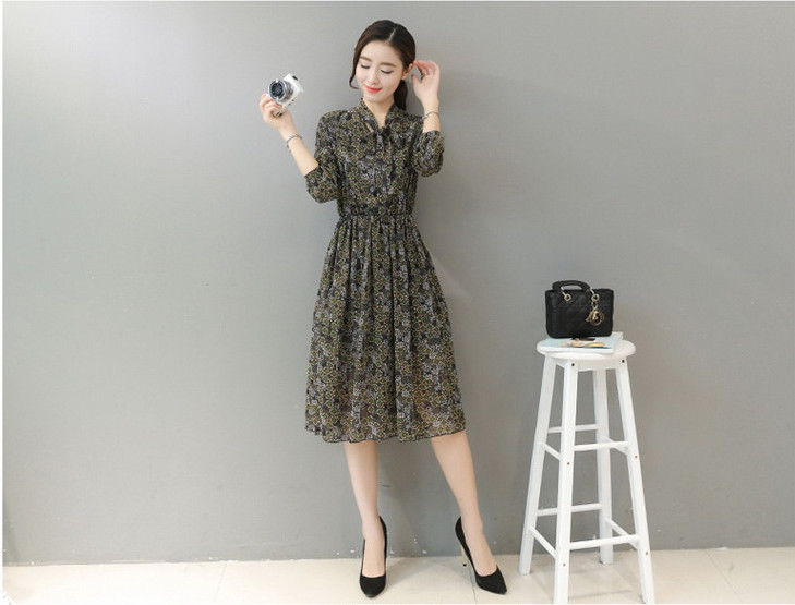 GW2136 Fashion Dress Green