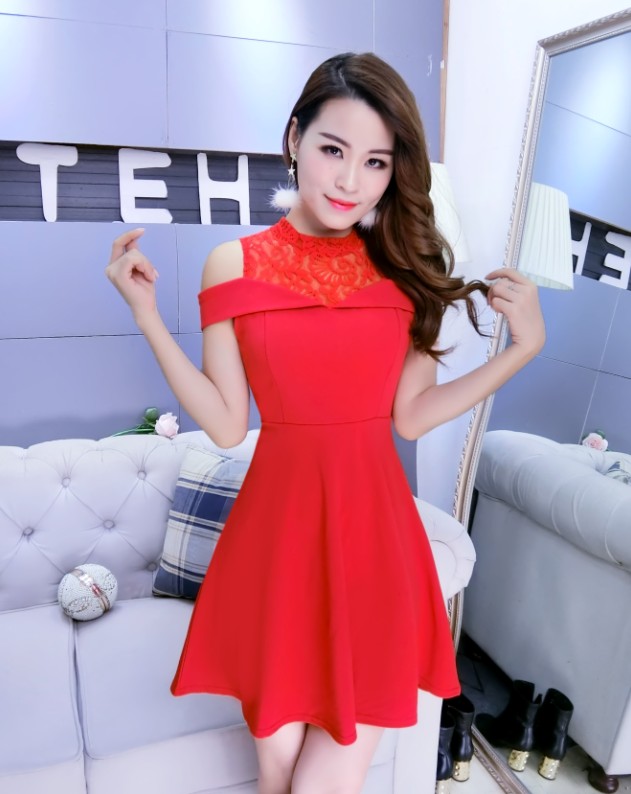 GW2149 Classic Dress Red