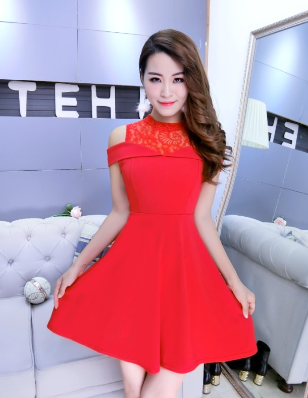 GW2149 Classic Dress Red