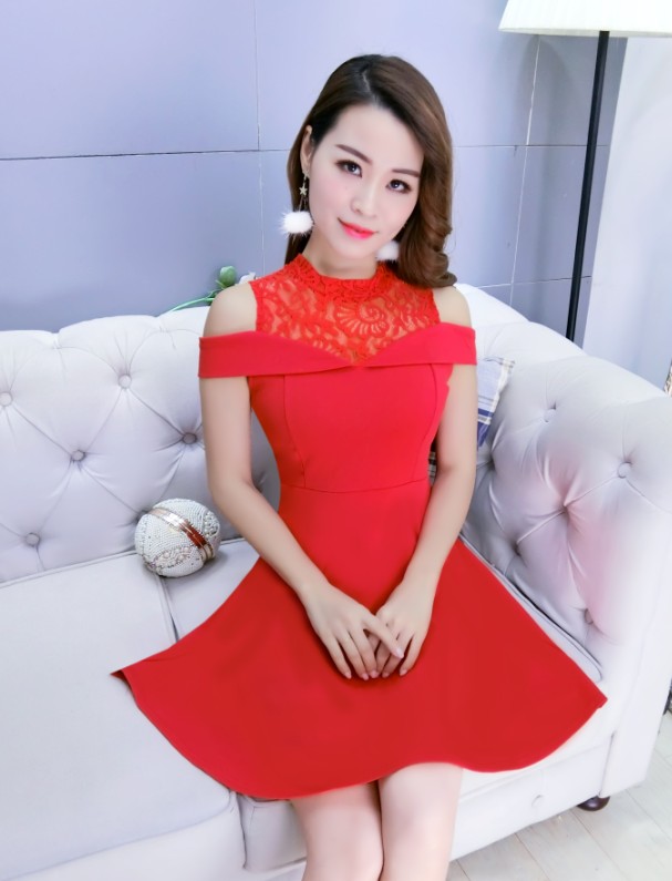 GW2149 Classic Dress Red