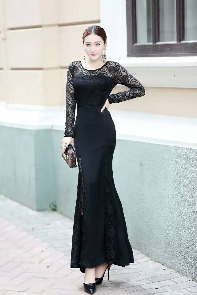 GW2162 Stylish Dress Black