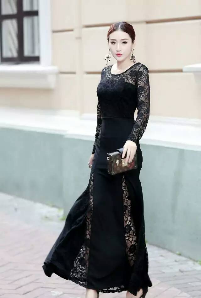 GW2162 Stylish Dress Black