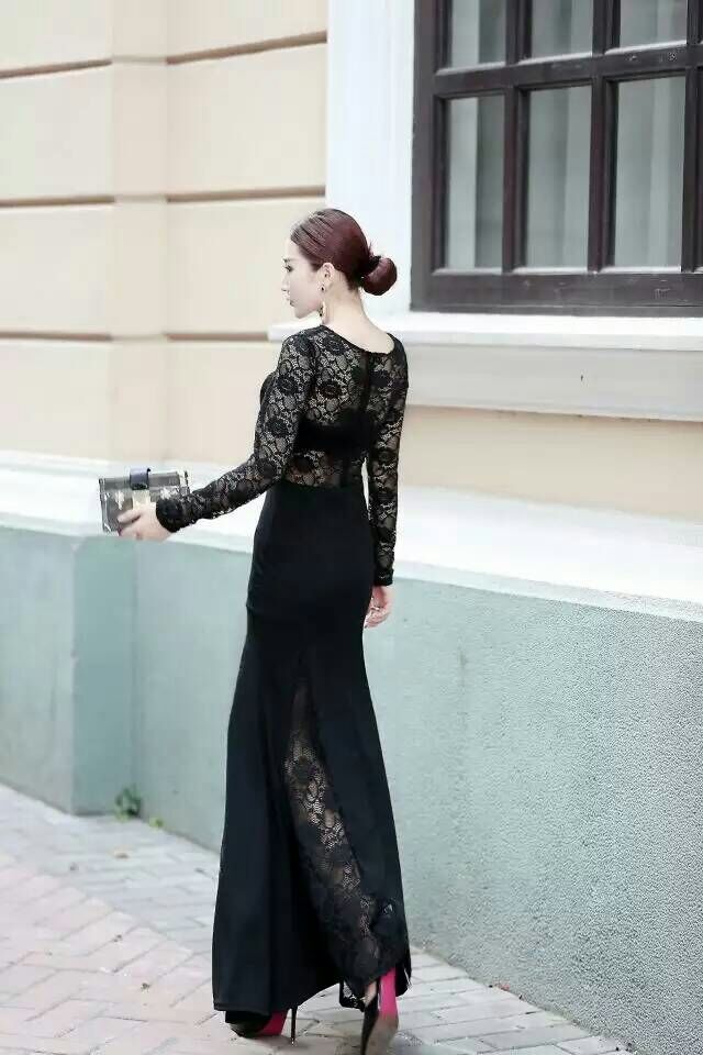 GW2162 Stylish Dress Black