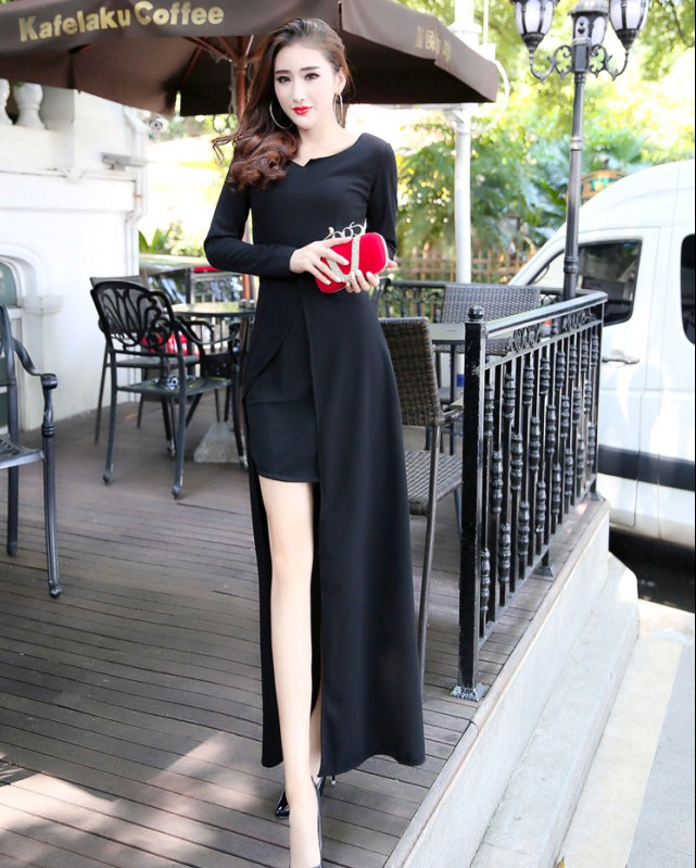 GW2164 Charming Dress Black