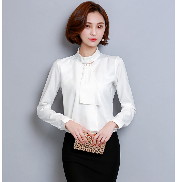 GW2174 Stylish OL Top White