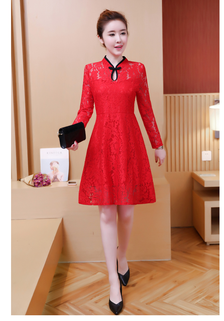 GW2175 Classic Dress Red