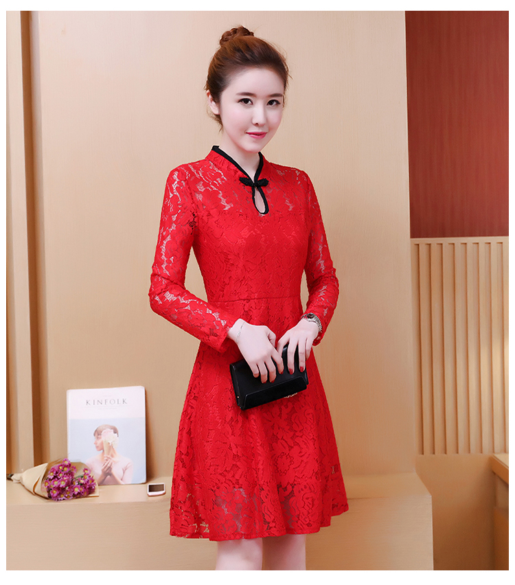 GW2175 Classic Dress Red