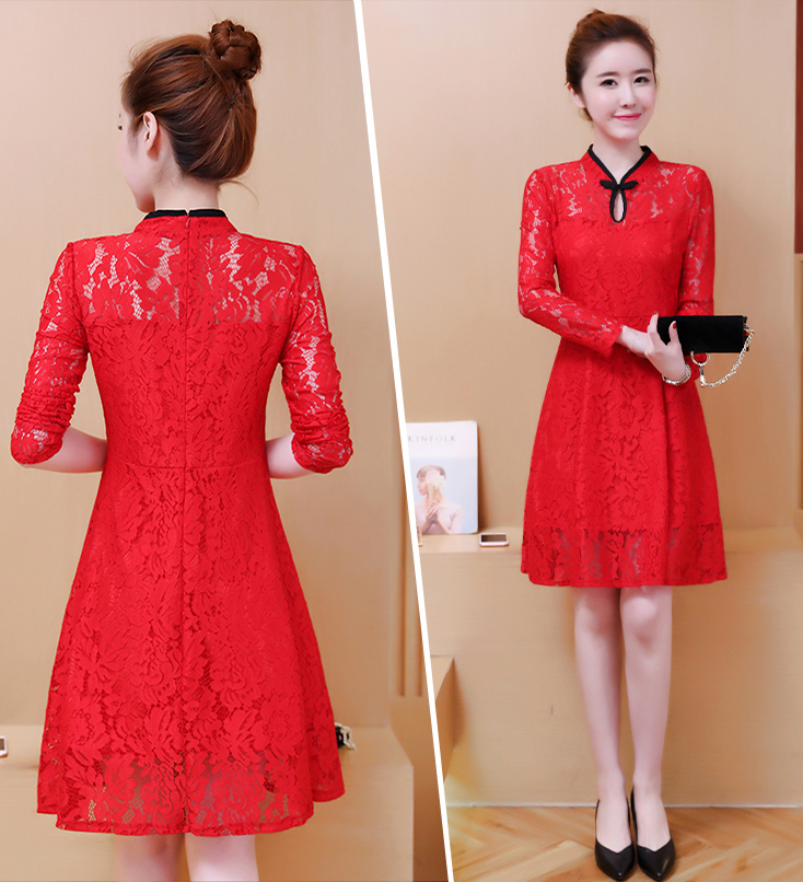 GW2175 Classic Dress Red