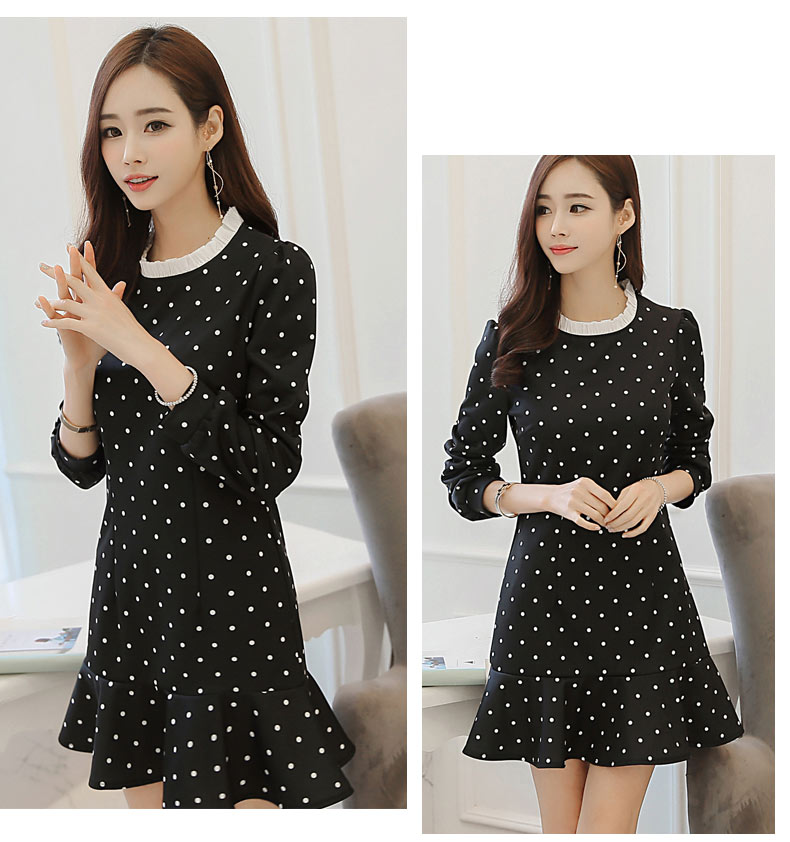 WD3862 Pretty Dress Black