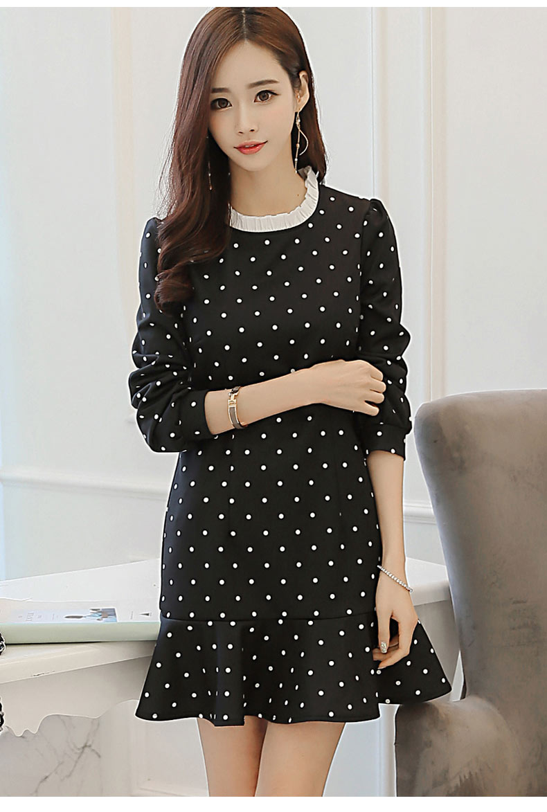 WD3862 Pretty Dress Black