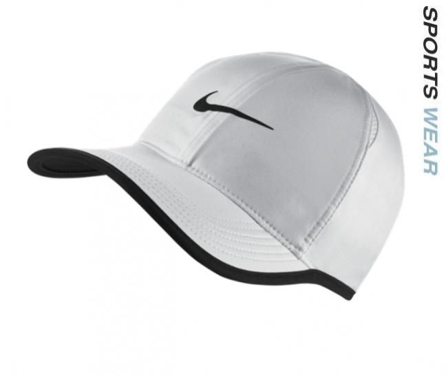 SP-502 NIKE COURT FEATHERLIGHT ADJUSTABLE TENNIS CAP WHITE