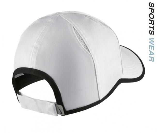 SP-502 NIKE COURT FEATHERLIGHT ADJUSTABLE TENNIS CAP WHITE