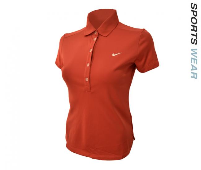 SP-510 NIKE WOMAN GOLF POLO TEE RED