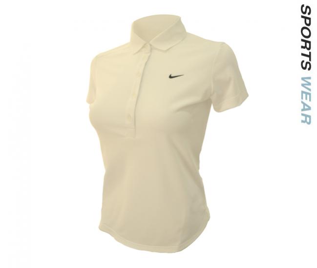 SP-510 NIKE WOMAN GOLF POLO TEE WHITE