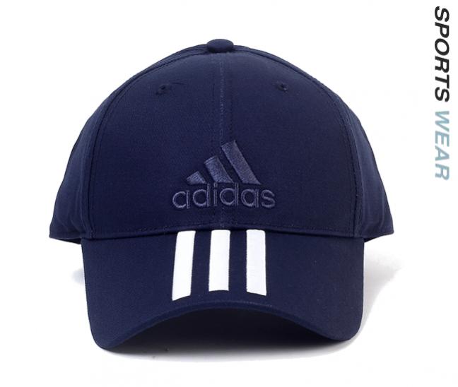 SP-527 ADIDAS TRAINING SIX-PANEL CLASSIC 3-STRIPES CAP BLACK