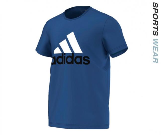 SP-528 ADIDAS SPORT ESSENTIALS LOGO MEN TEE BLUE