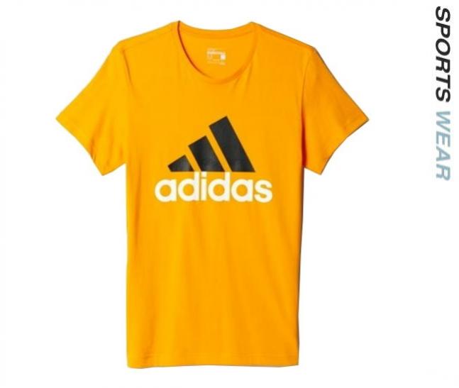 SP-528 ADIDAS SPORT ESSENTIALS LOGO MEN TEE ORANGE