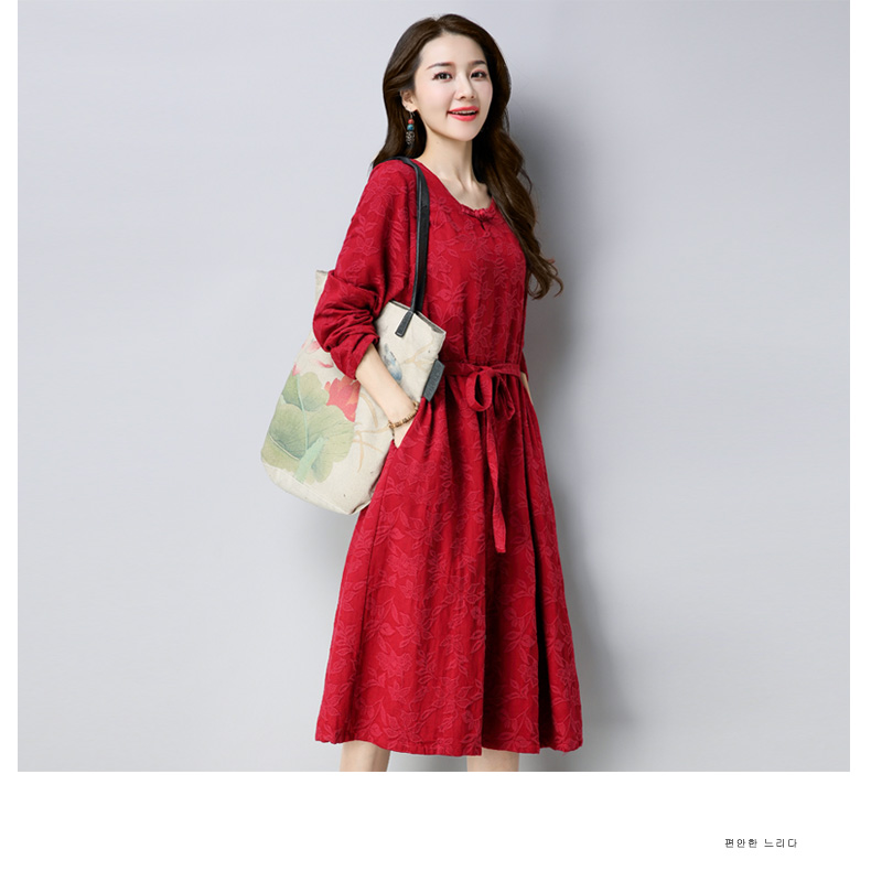 WD7599 Elegant Dress Red