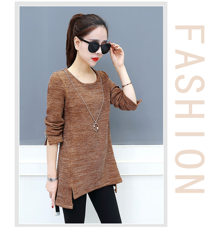 WT7602 Korea Fashion Top Khaki