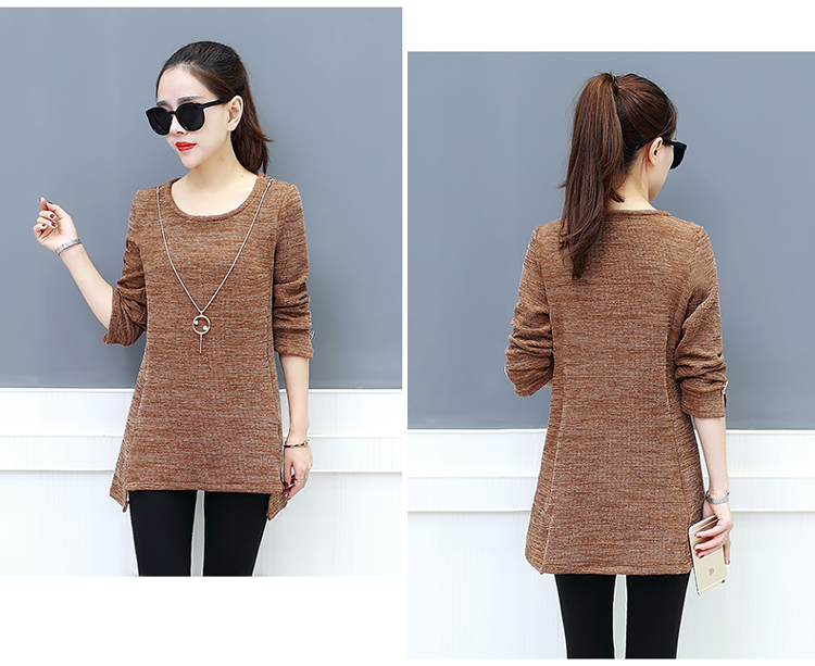 WT7602 Korea Fashion Top Khaki