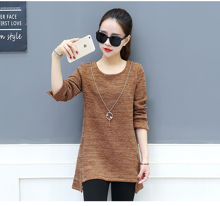 WT7602 Korea Fashion Top Khaki