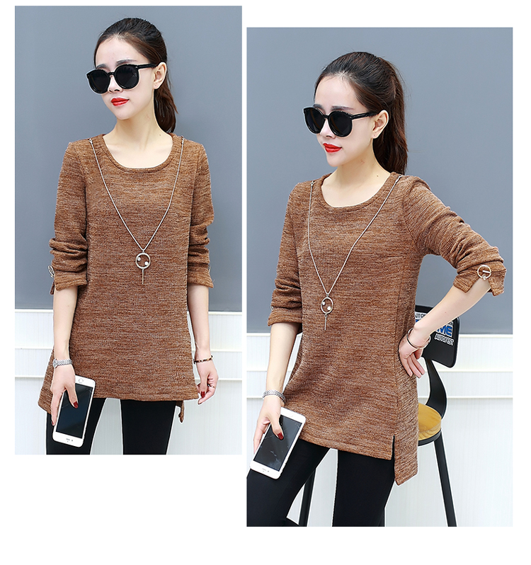 WT7602 Korea Fashion Top Khaki