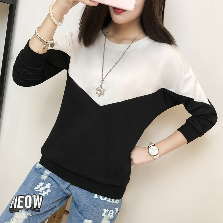 WT7604 Korea Fashion Top Black