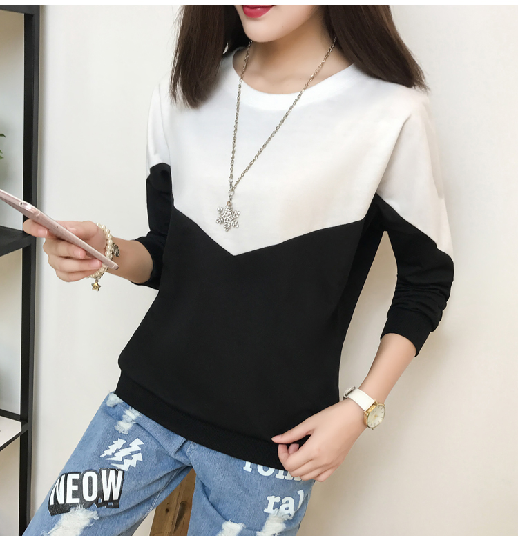 WT7604 Korea Fashion Top Black