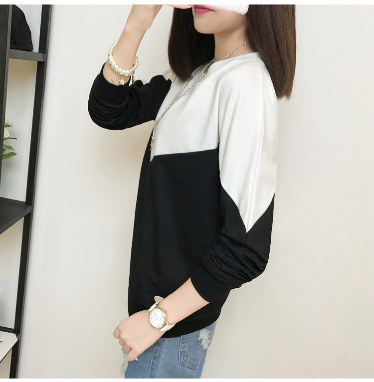 WT7604 Korea Fashion Top Black