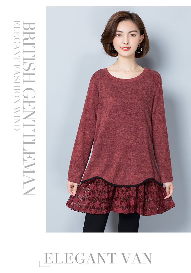 WT7605 Trendy Top Red