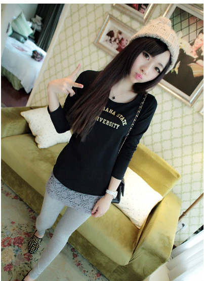 KF509 Fashion Top Black