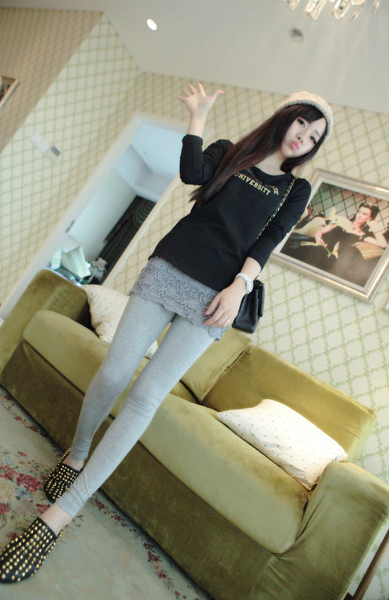 KF509 Fashion Top Black