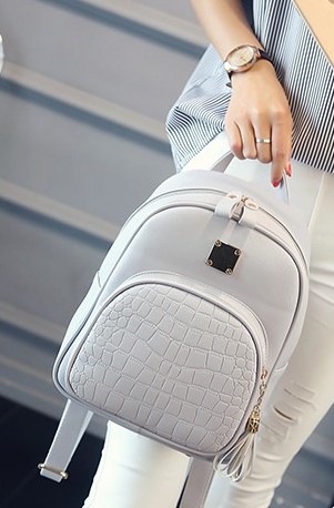 KY1006 Fashion Backpack Grey