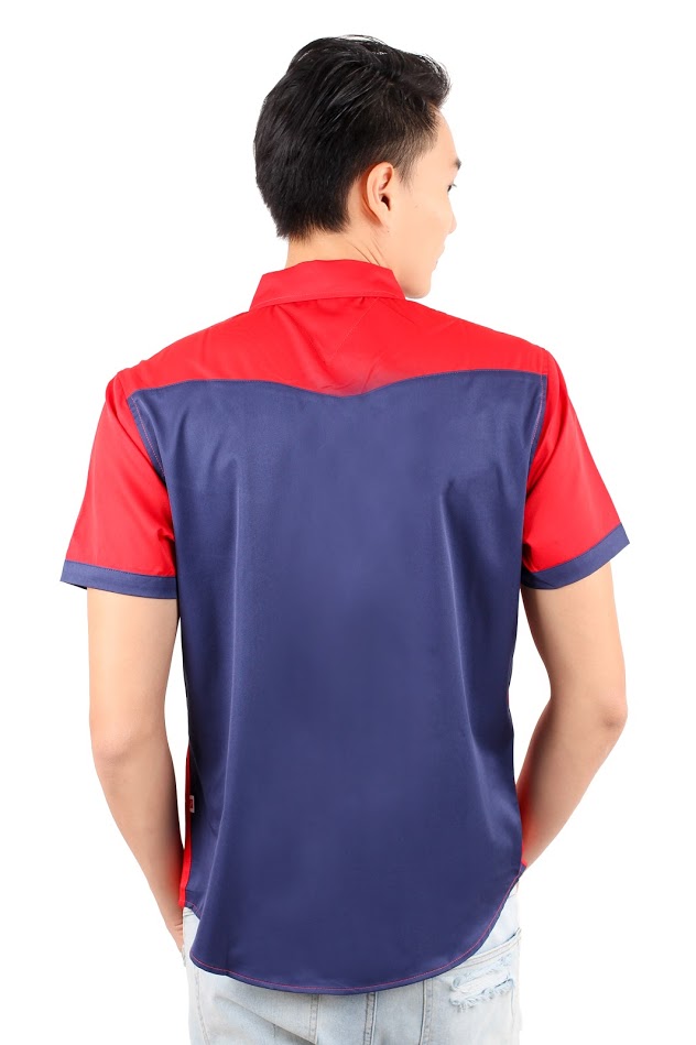 QA-236 Men Stylish Casual Shirt Red