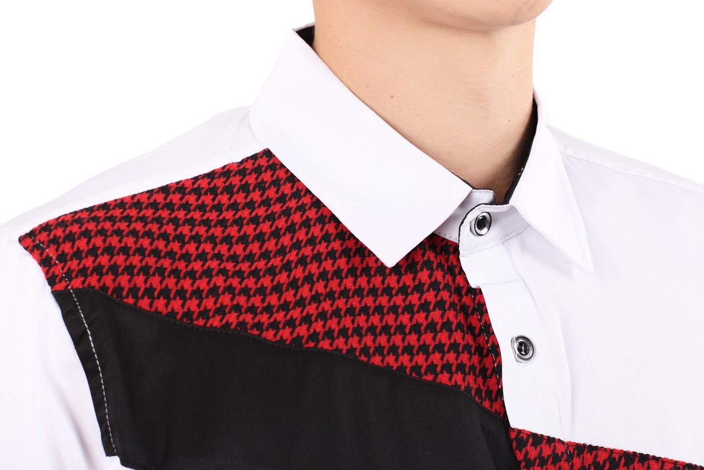 QA-236 Men Stylish Casual Shirt White