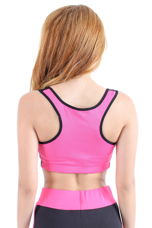 QA-293 Stylish Sport Bra Pink