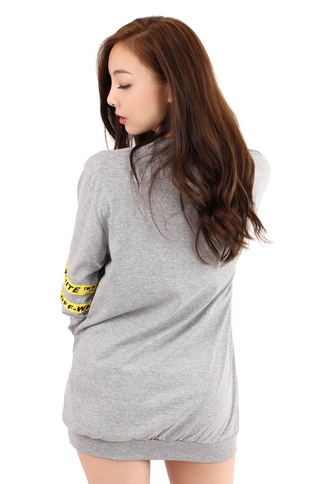 QA-295 Ladies Casual T Shirt Light Grey