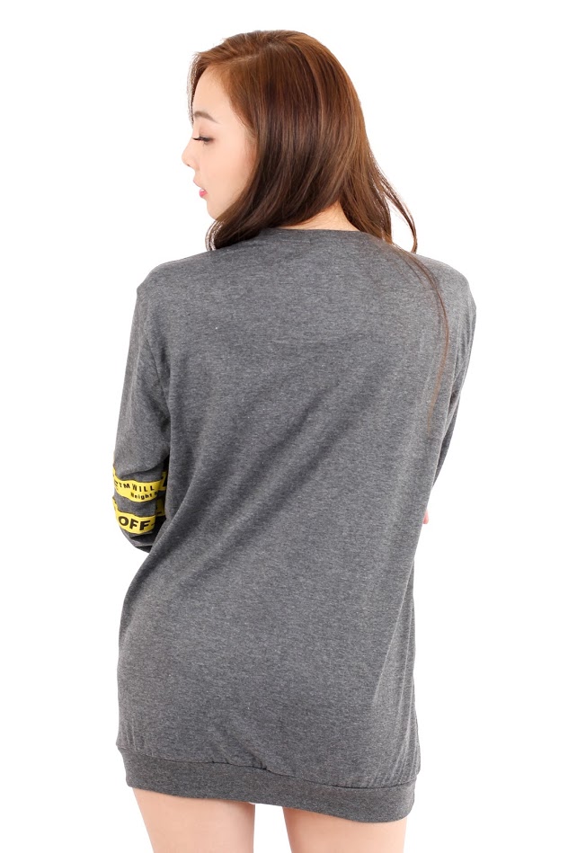 QA-295 Ladies Casual T Shirt Grey