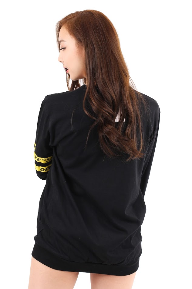 QA-295 Ladies Casual T Shirt Black