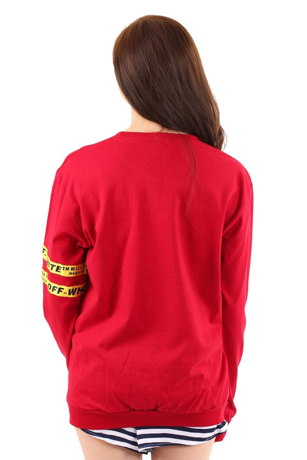 QA-295 Ladies Casual T Shirt Red