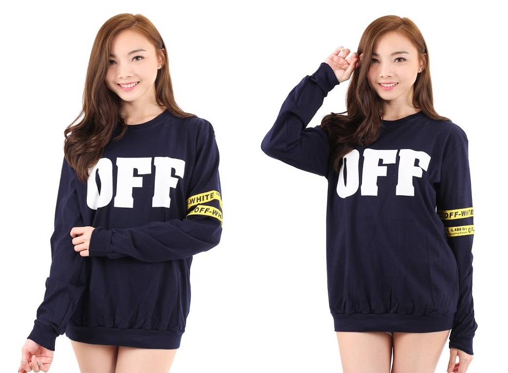 QA-295 Ladies Casual T Shirt Navy Blue