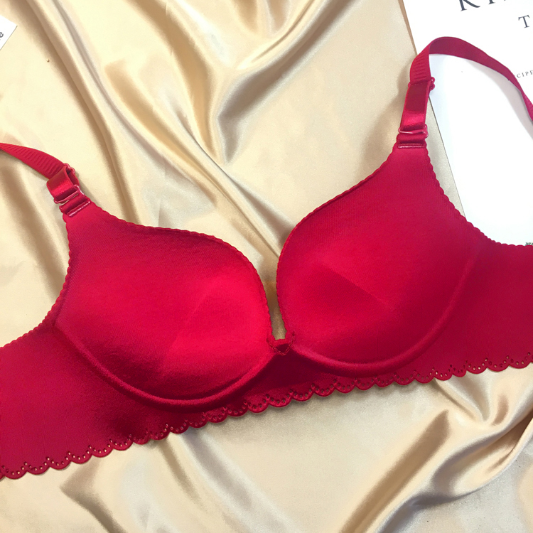 QA-297 Women Push Up Bra Red