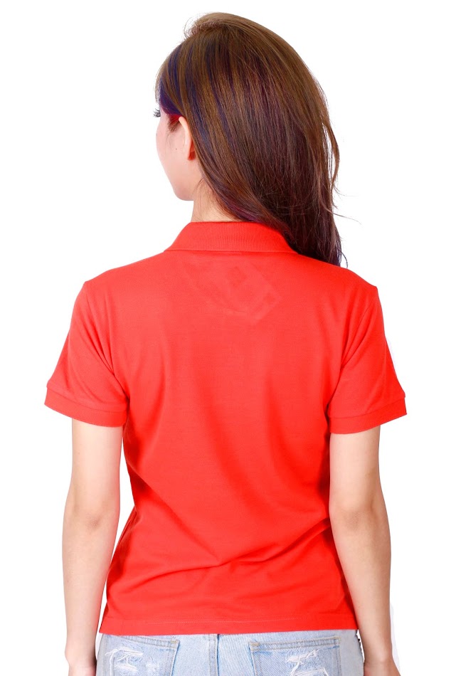 QA-311 Women Polo Shirt Orange