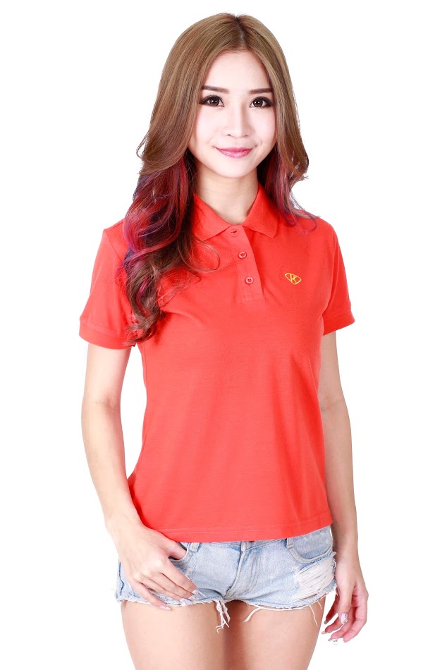 QA-311 Women Polo Shirt Orange