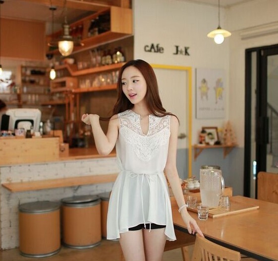 WT21079 Lovely Top White