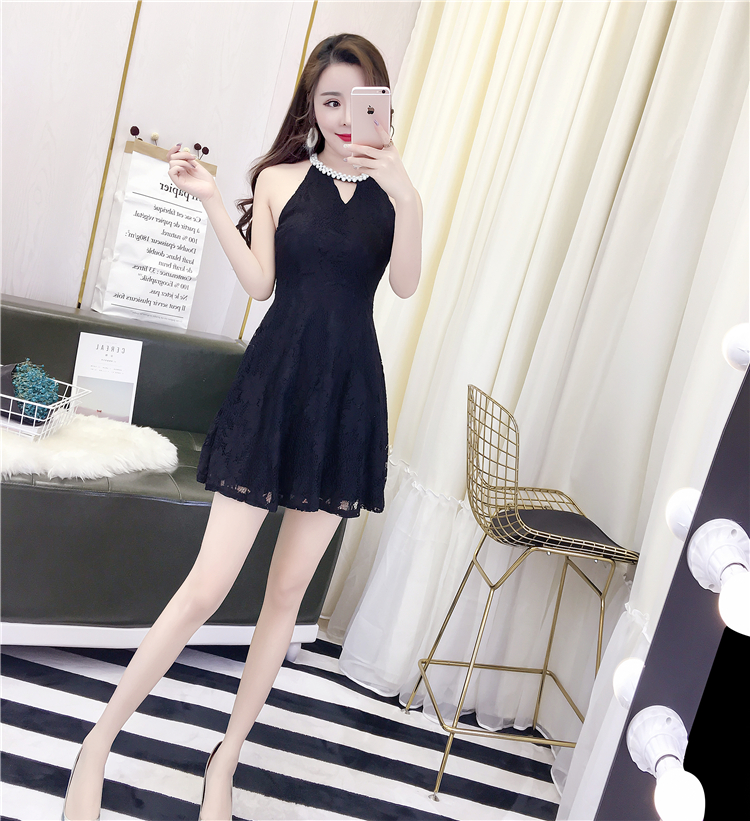 GW2190 Pretty Dress Black